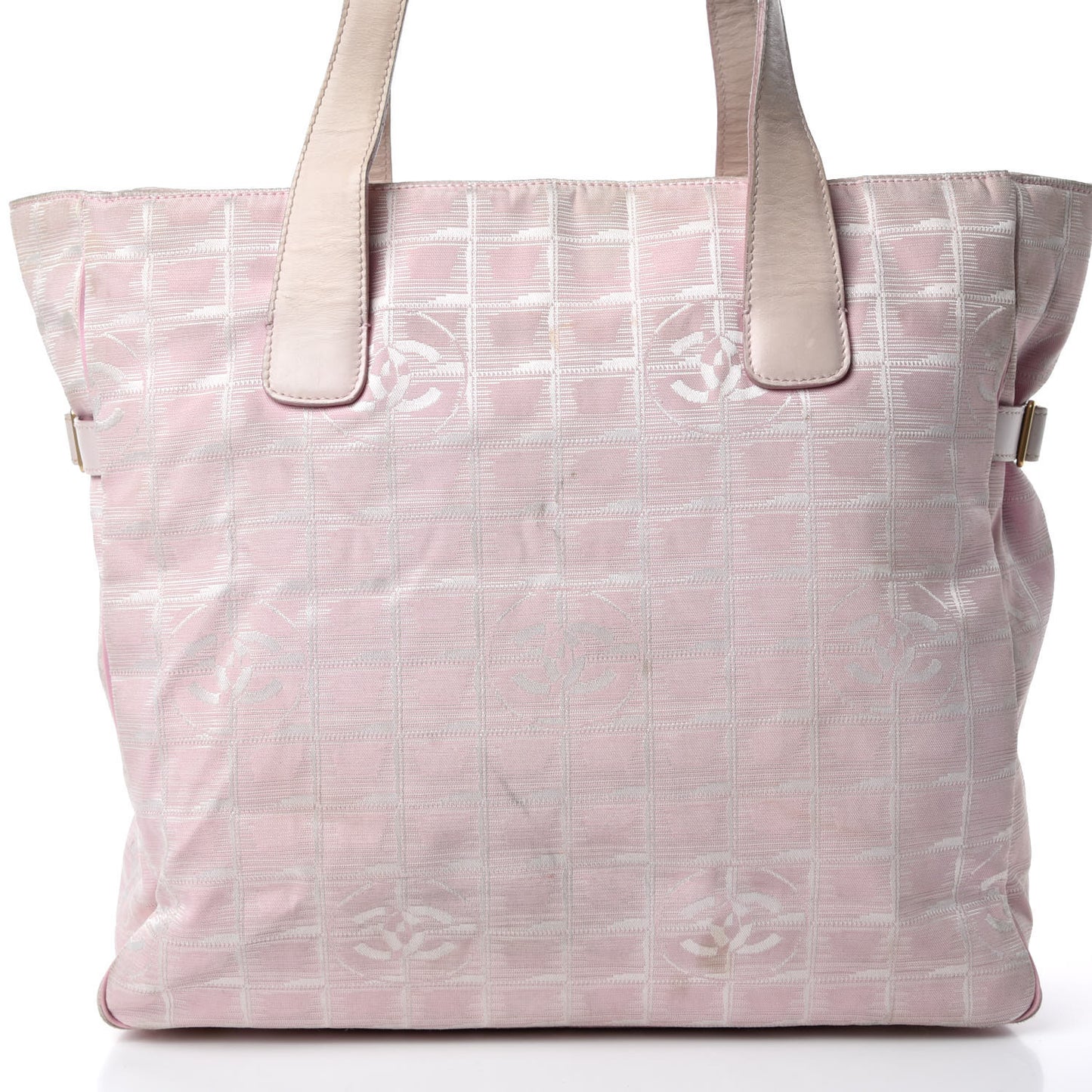 Nylon Medium Travel Tote Pink