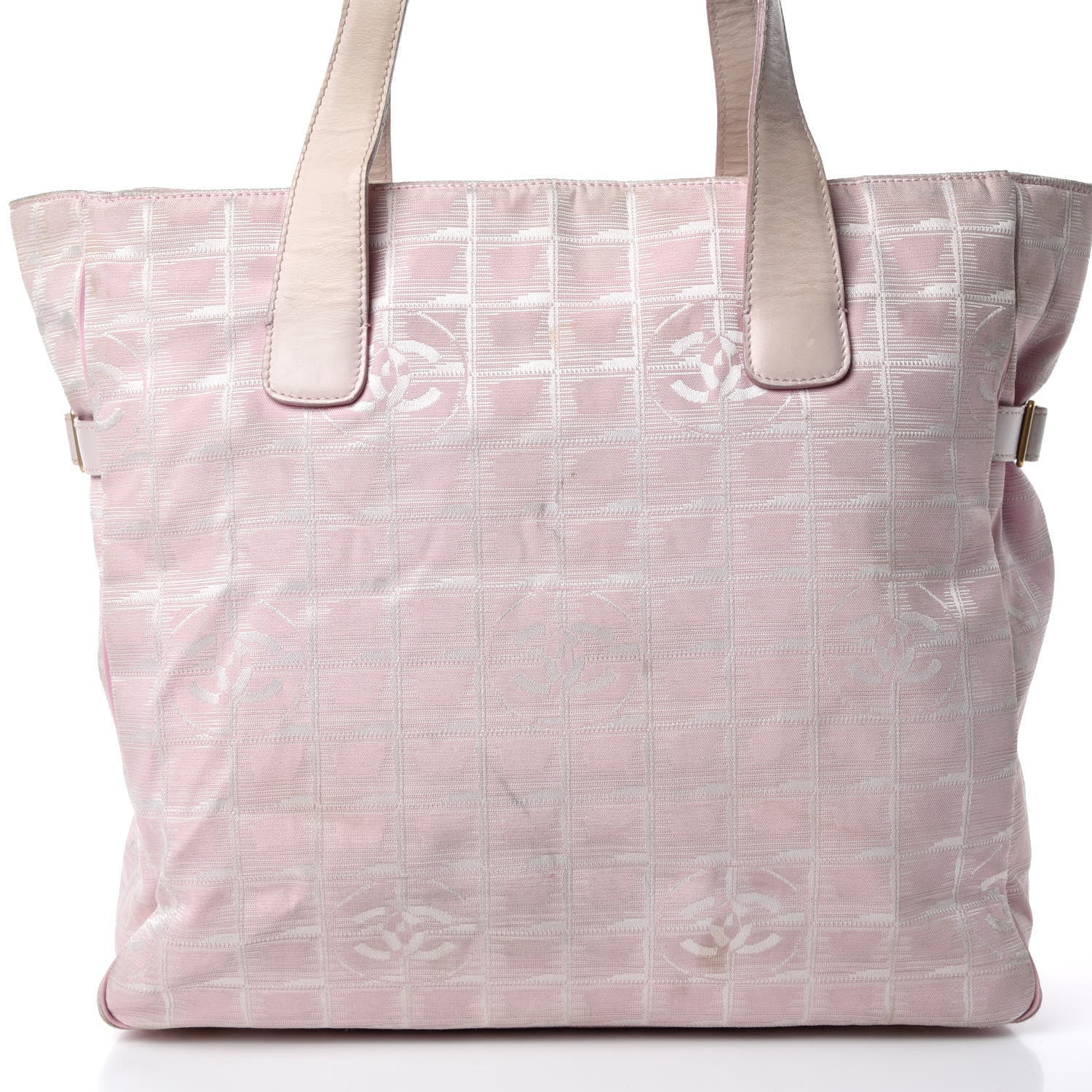 Chanel Nylon Medium Travel Tote Pink 10 of 17