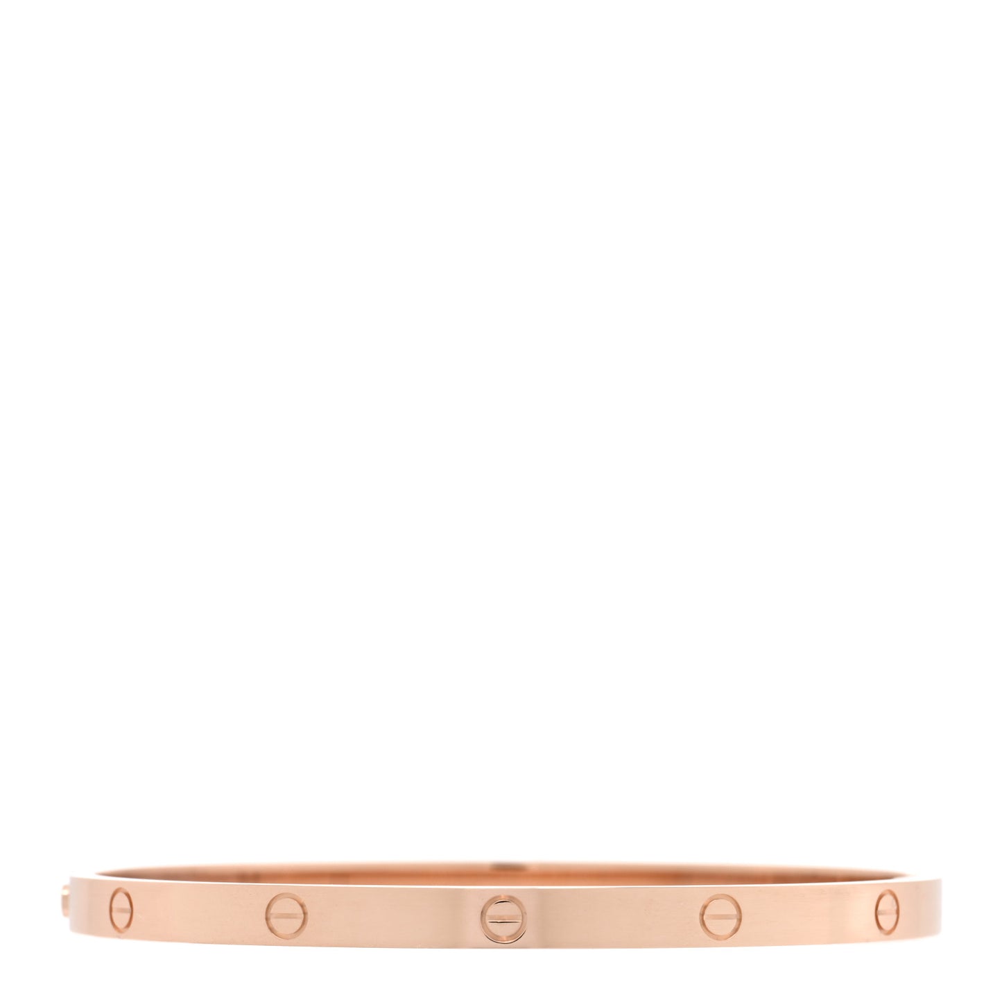 18K Pink Gold Medium LOVE Bracelet 20
