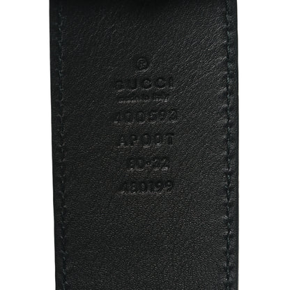 Gucci Calfskin Double G 40mm Belt 80 32 Black 4 of 6