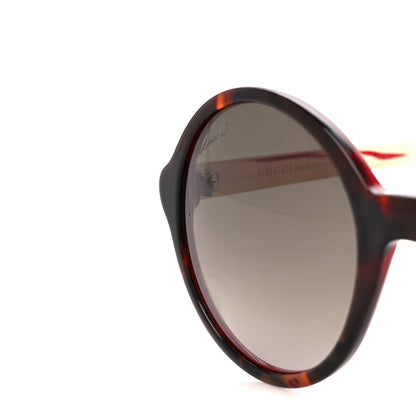 Gucci Acetate Round Sunglasses GG3770 Red 7 of 8