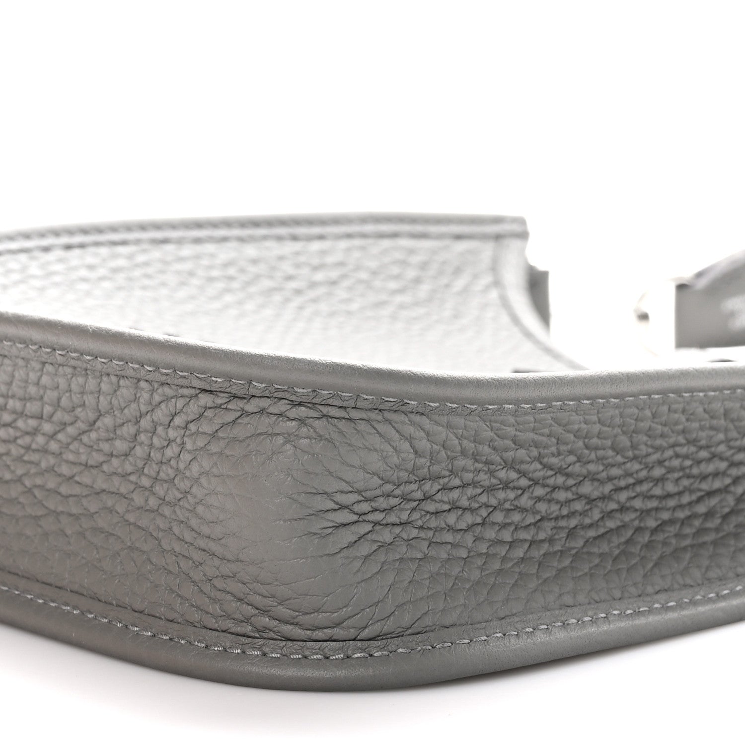 Hermes Taurillon Clemence Evelyne TPM Gris Meyer 10 of 11