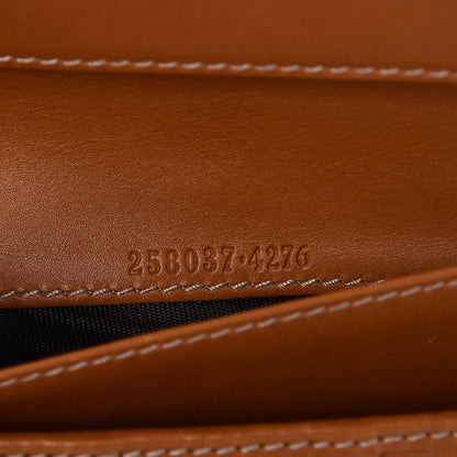 Gucci Monogram Vintage Web Continental Wallet Tobacco 7 of 8