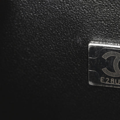 Chanel Lambskin Quilted Medium Double Flap So Black 7 of 10