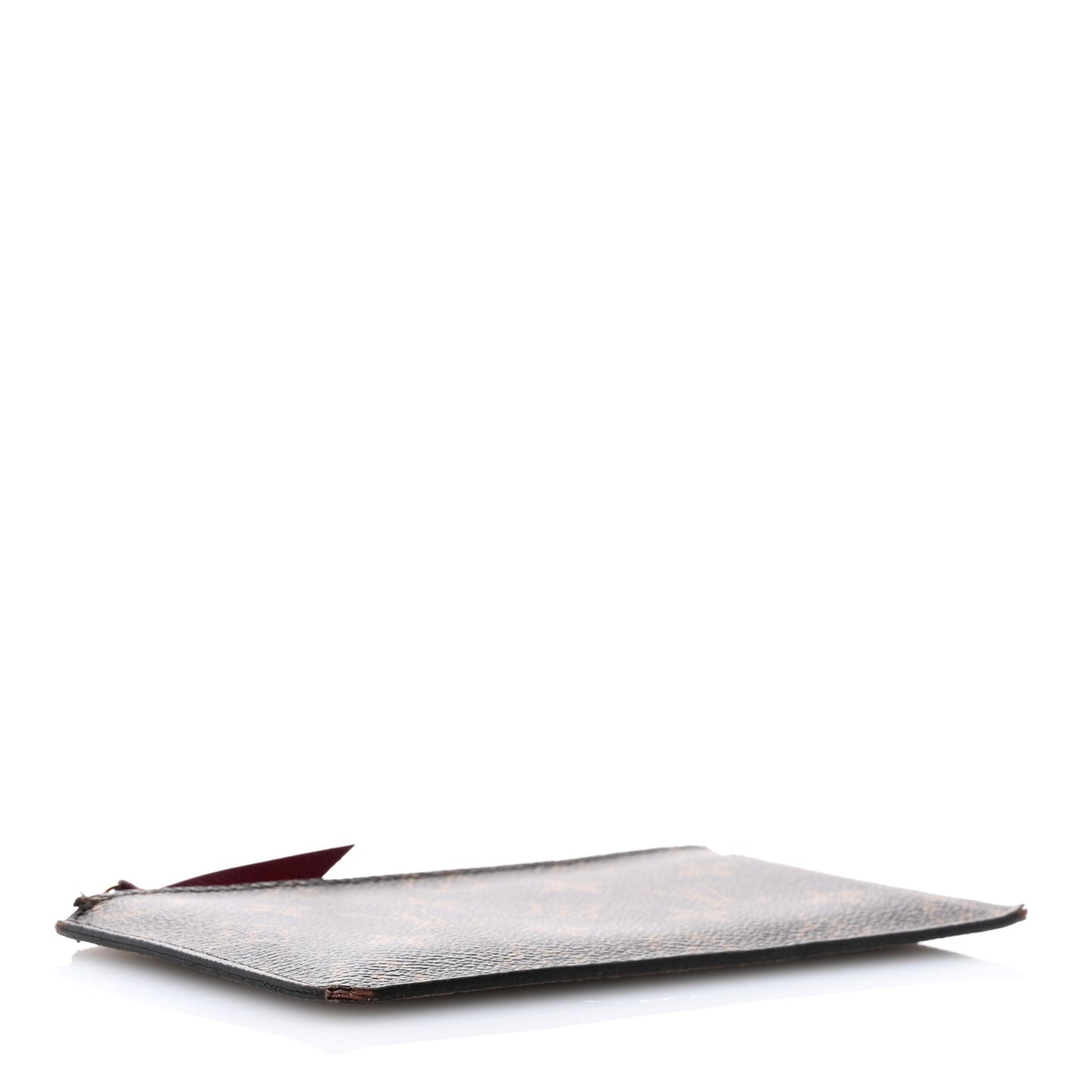 Monogram Felicie Chain Wallet Zippered Insert Fuchsia
