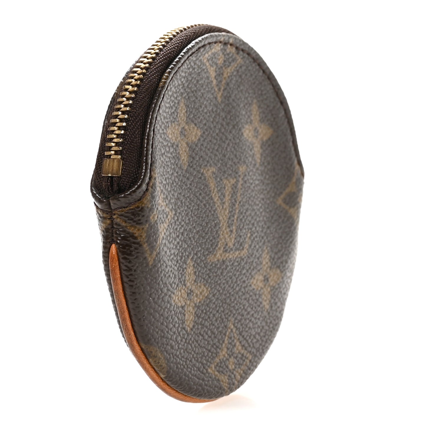 Monogram Round Coin Purse