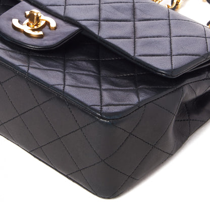 Chanel Lambskin Quilted Small Double Flap Black 4 of 9