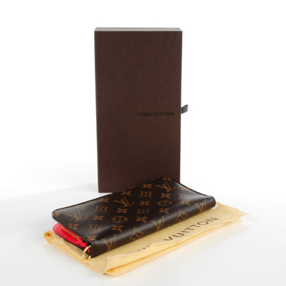 Louis Vuitton Monogram Kusama Waves Insolite Wallet Red 4 of 7