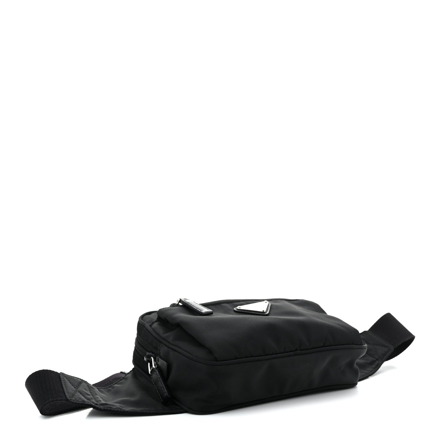 Prada Re-Nylon Saffiano Belt Bag Black 4 of 10