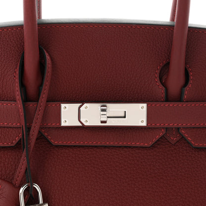 Hermes Togo Birkin 30 Rouge H 8 of 11