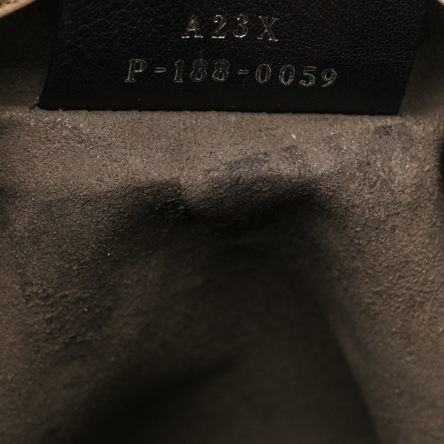 Fendi Vitello Liberty F is Fendi FF Embossed Mini Mon Tresor Bucket Bag Amido Fiamma 11 of 18