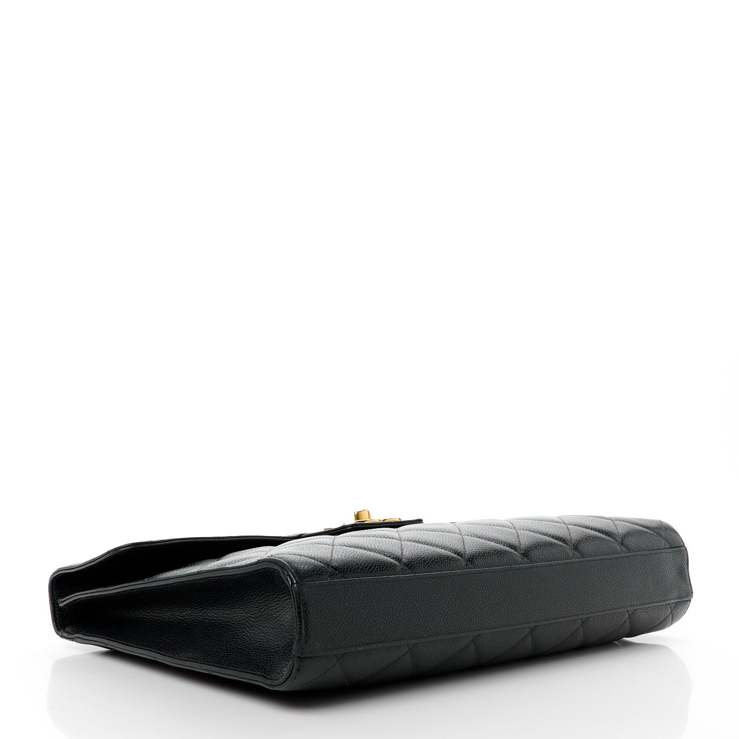 Chanel Caviar Quilted Briefcase Laptop Bag Black 4 of 12