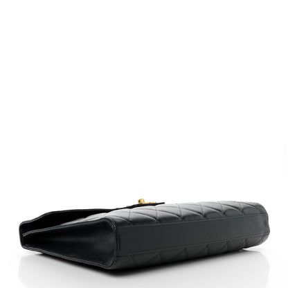 Chanel Caviar Quilted Briefcase Laptop Bag Black 4 of 12