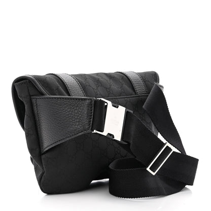 Gucci Monogram Waist Belt Bag Black 3 of 12