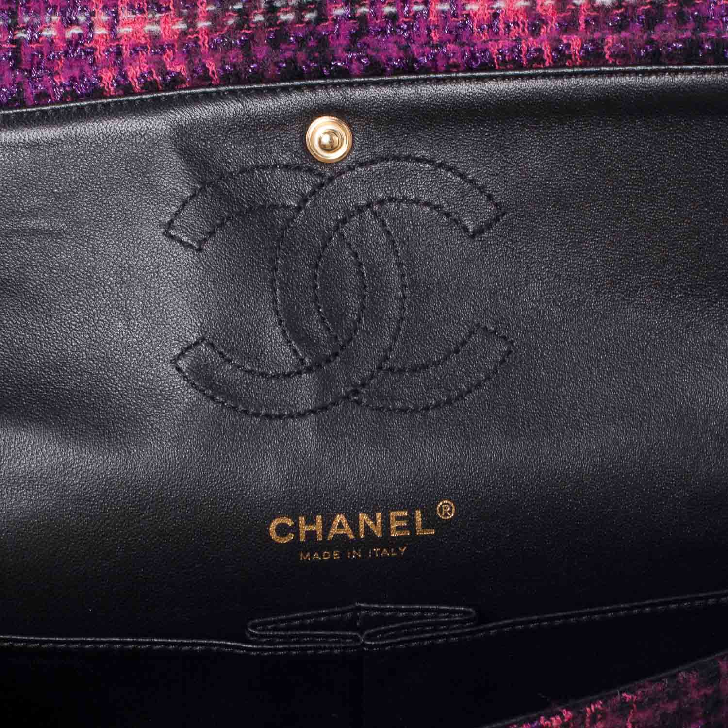 Chanel Tweed Medium Double Flap 6 of 10
