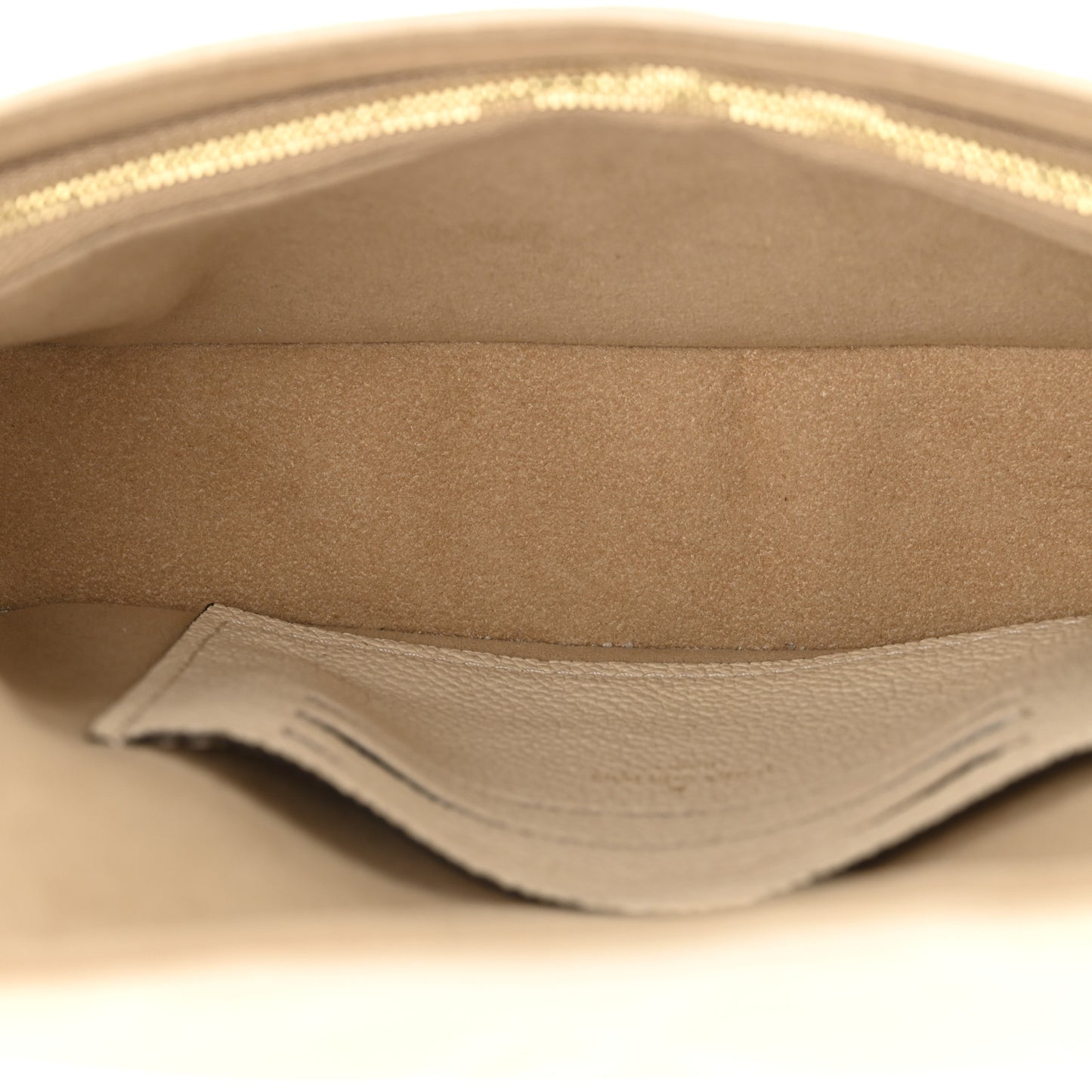 Empreinte Monogram Giant Ivy Wallet On Chain Cream