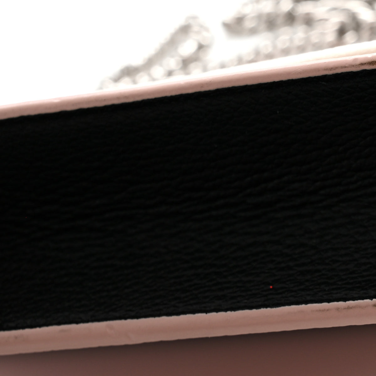 Louis Vuitton Calfskin Mylockme Chain Pochette Rose Ballet White 10 of 10