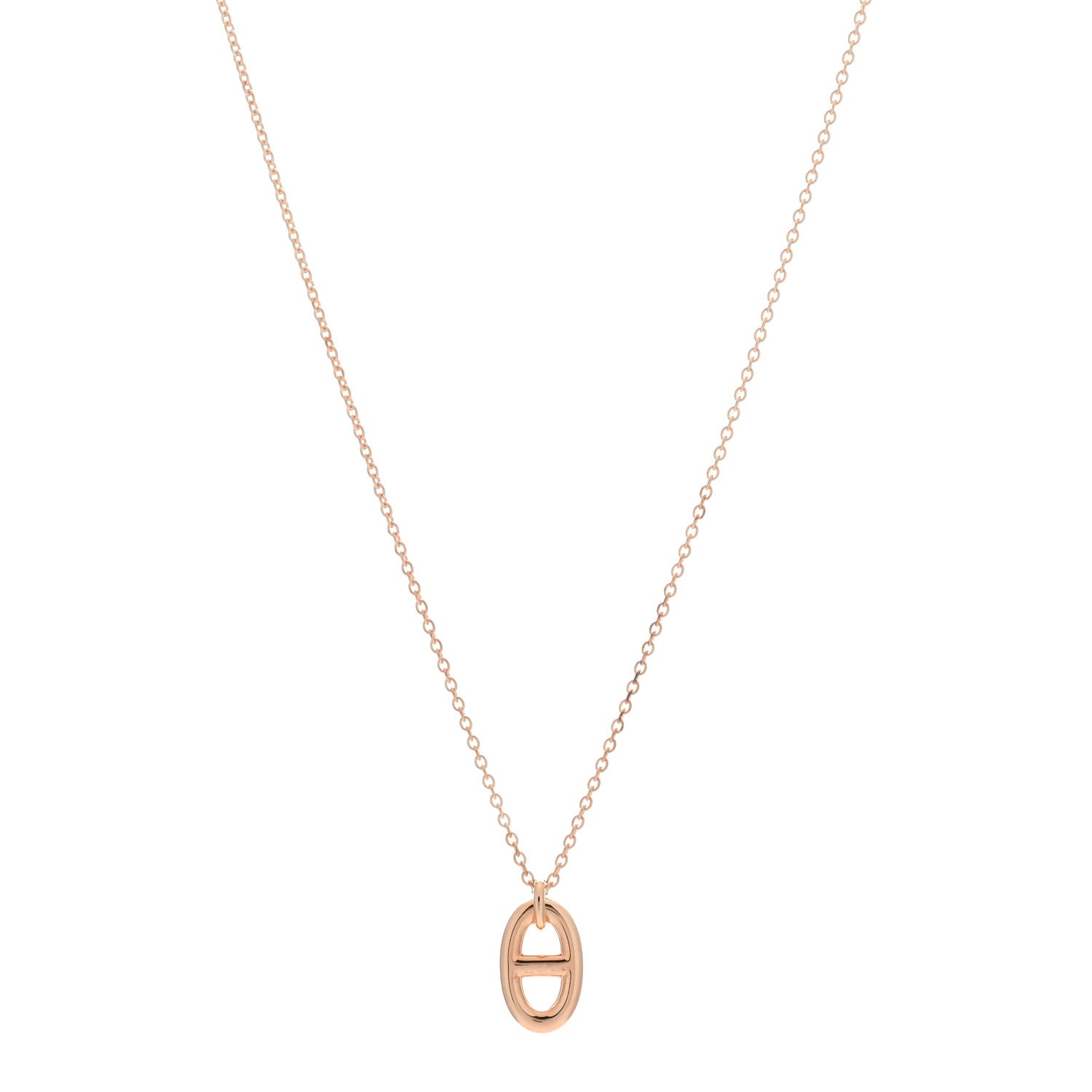 Hermes 18K Rose Gold PM Farandole Pendant Necklace 1 of 5