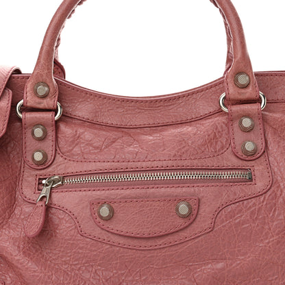 Balenciaga Agneau Giant 12 Silver Hardware City Rose Bruyere 8 of 10