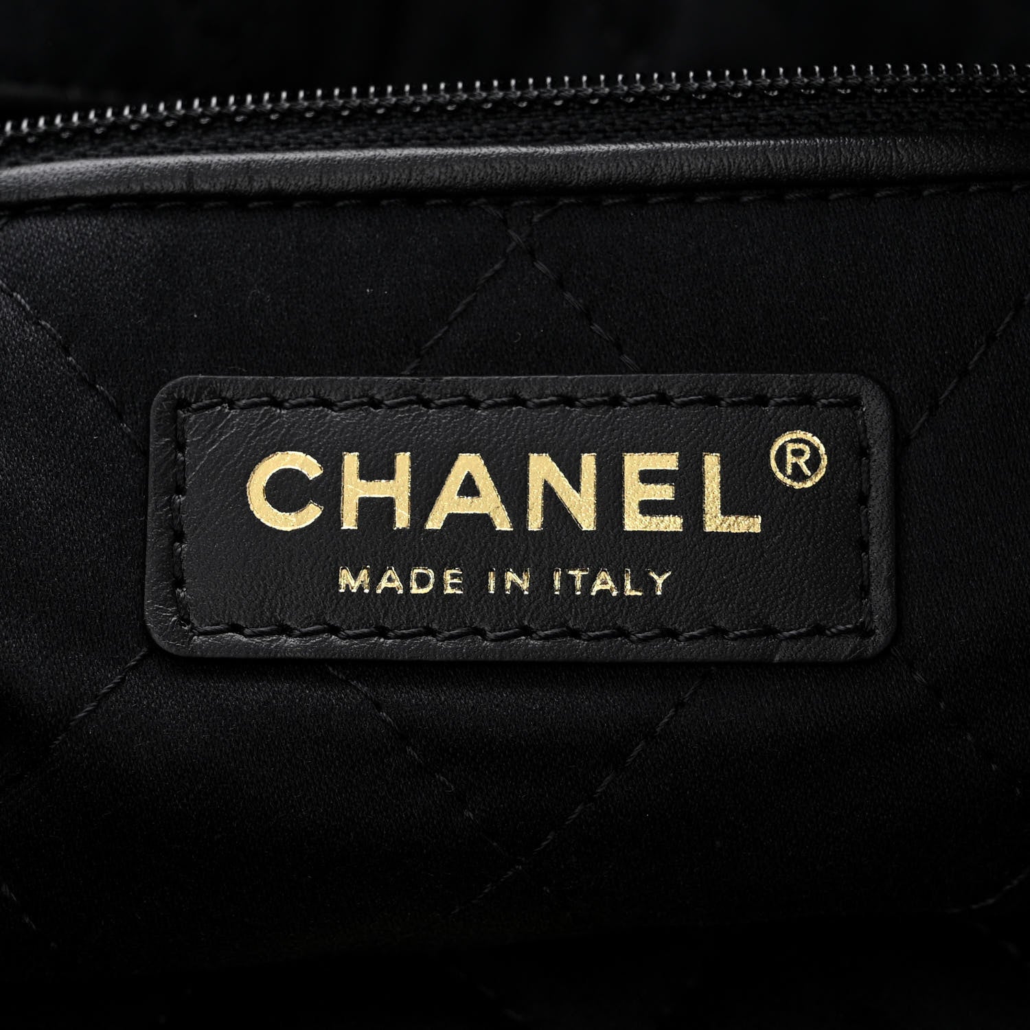 Chanel Shiny Calfskin Quilted Chanel 22 Black 7 of 11
