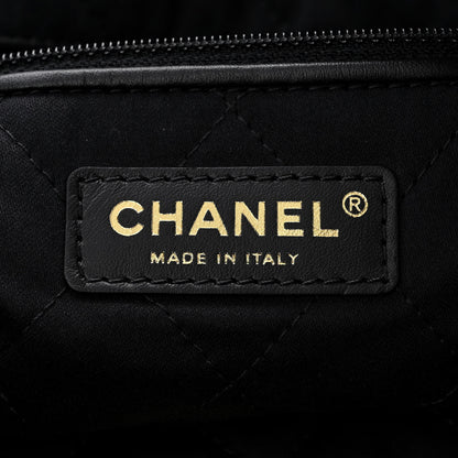 Chanel Shiny Calfskin Quilted Chanel 22 Black 7 of 11