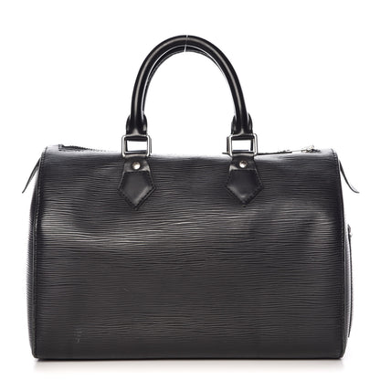 Louis Vuitton Epi Speedy 25 Black 1 of 21