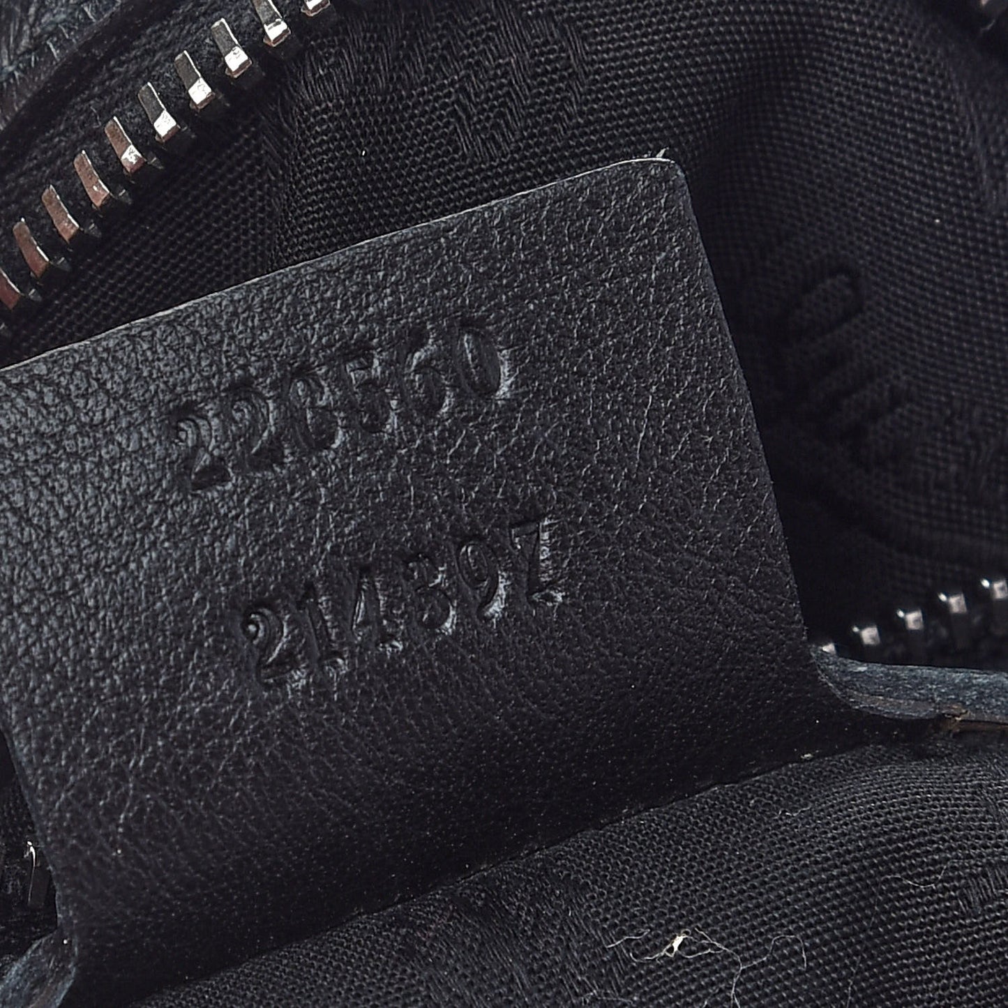 Calfskin Galaxy Hobo Black