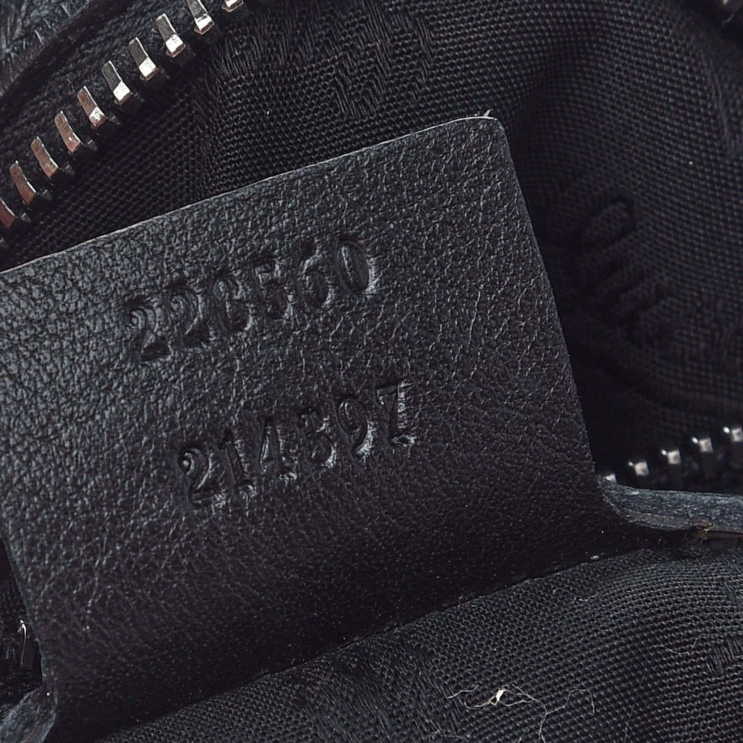 Gucci Calfskin Galaxy Hobo Black 7 of 9