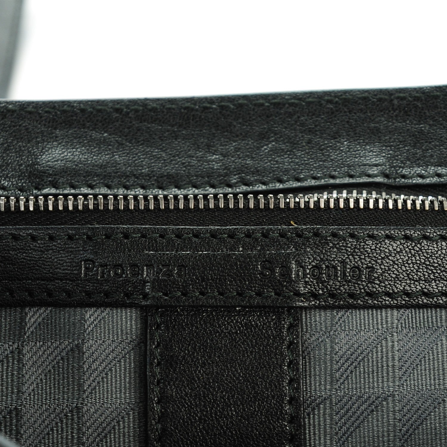 Proenza Schouler Lambskin Medium PS1 Satchel Black 8 of 8