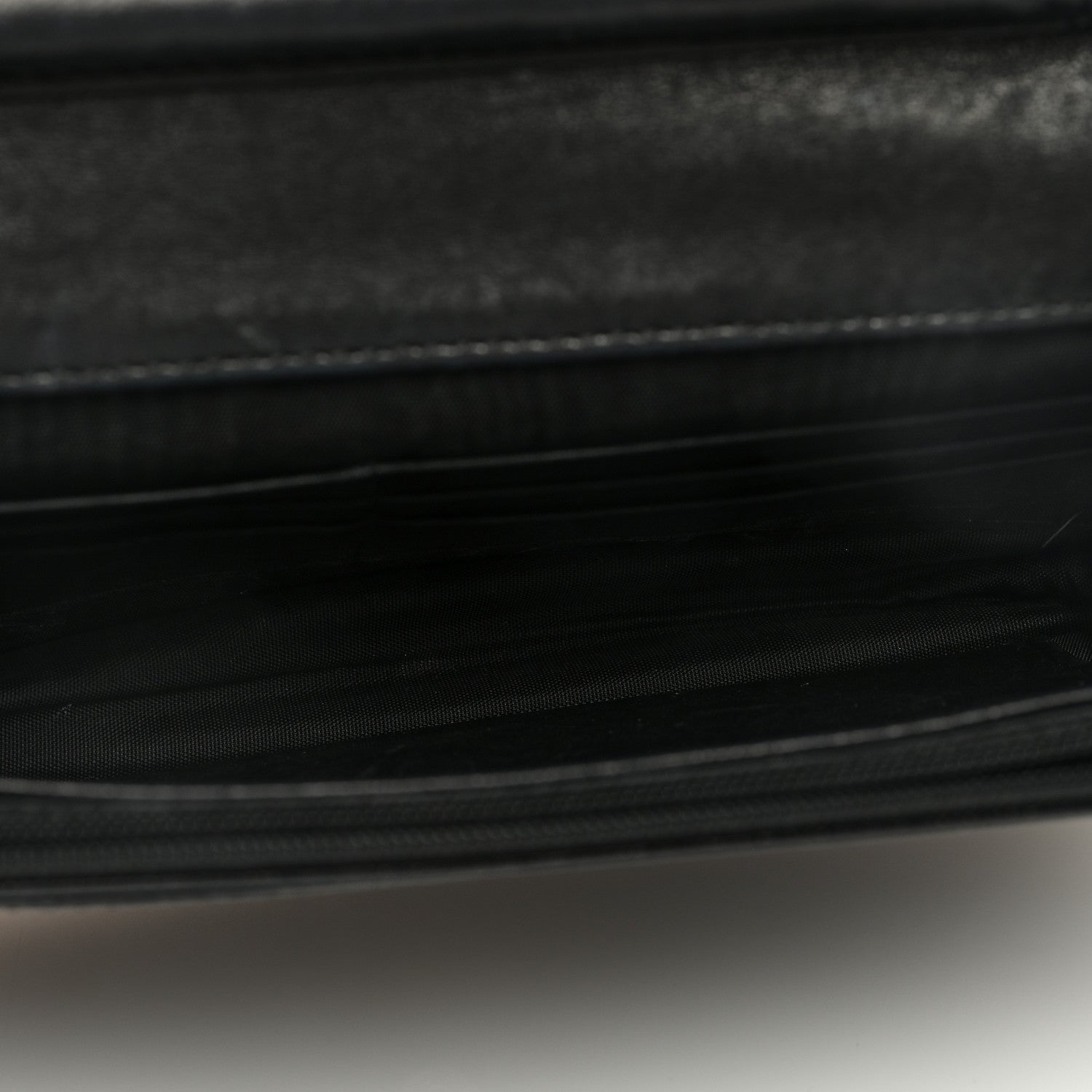 Chanel Caviar Timeless CC Wallet on Chain WOC Black 5 of 7