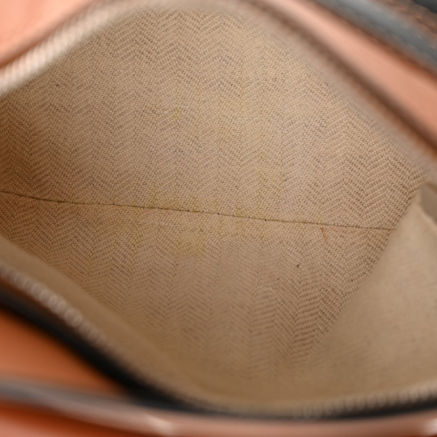 Calfskin Mini Puzzle Bag Tan Black