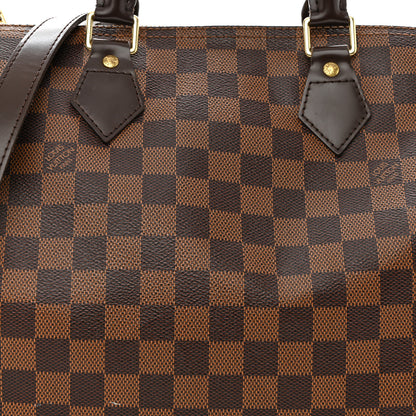 Louis Vuitton Damier Ebene Speedy Bandouliere 30 8 of 12