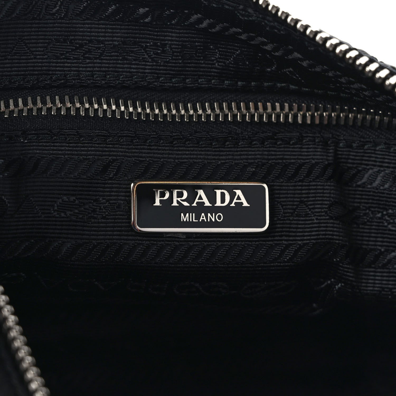Prada Nylon Tessuto Impuntu Quilted Crossbody Bag Black 6 of 11