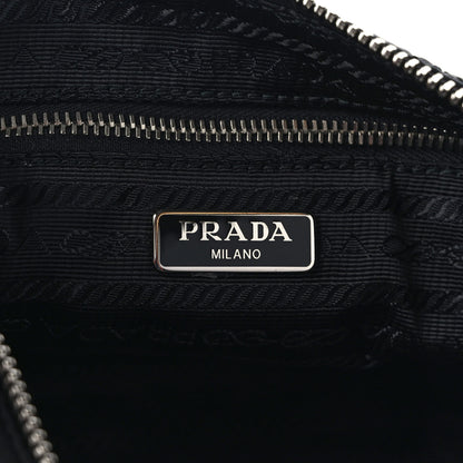 Prada Nylon Tessuto Impuntu Quilted Crossbody Bag Black 6 of 11