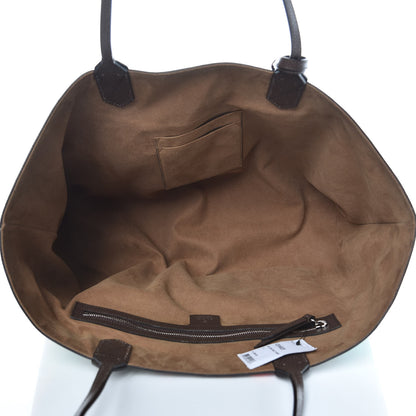 Gucci GG Supreme Monogram Tian Large Shopping Tote Beige Multicolor New Acero 5 of 11