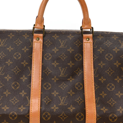 Louis Vuitton Monogram Keepall 55 7 of 9