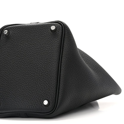 Hermes Taurillon Clemence Picotin Lock 18 PM Black 10 of 11