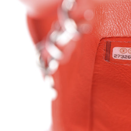 Chanel Lambskin Quilted Mini Rectangular Flap Red 7 of 13