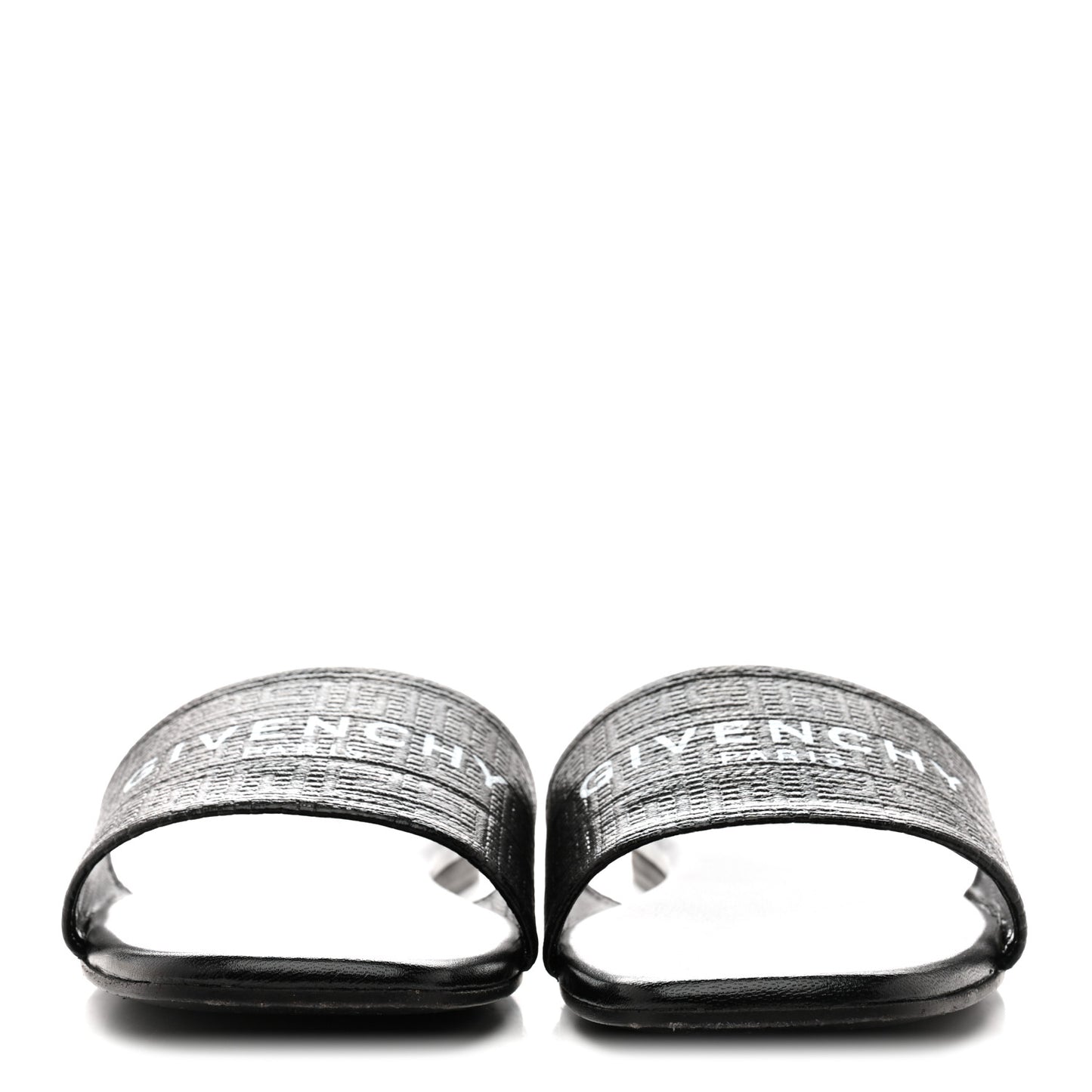 Logo 4G Flat Sandals 39 Black