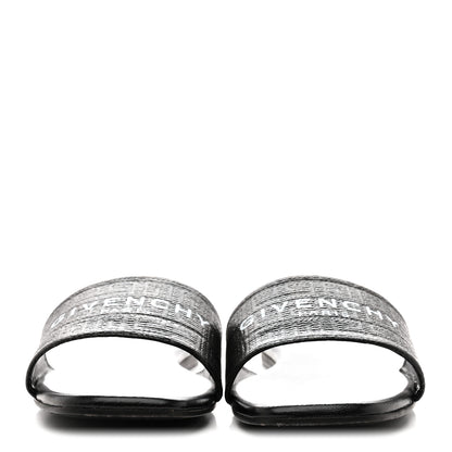 Givenchy Logo 4G Flat Sandals 39 Black 3 of 10