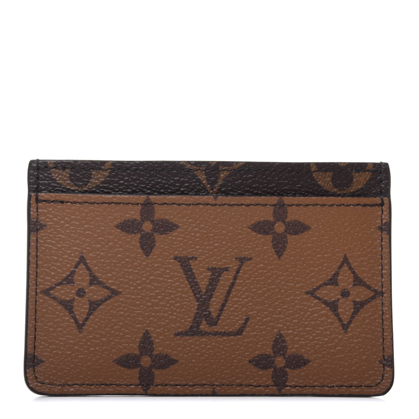 Reverse Monogram Card Holder