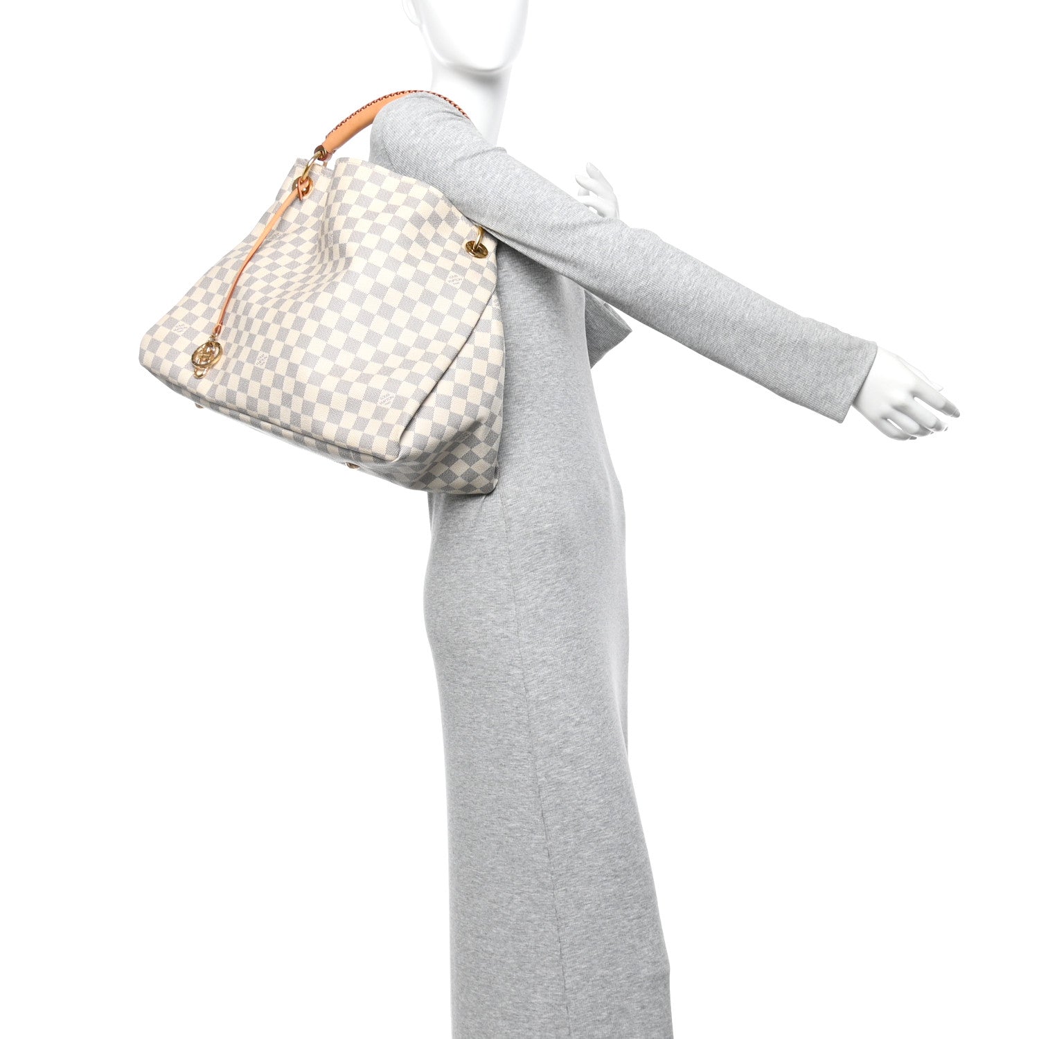 Louis Vuitton Damier Azur Artsy MM 2 of 9