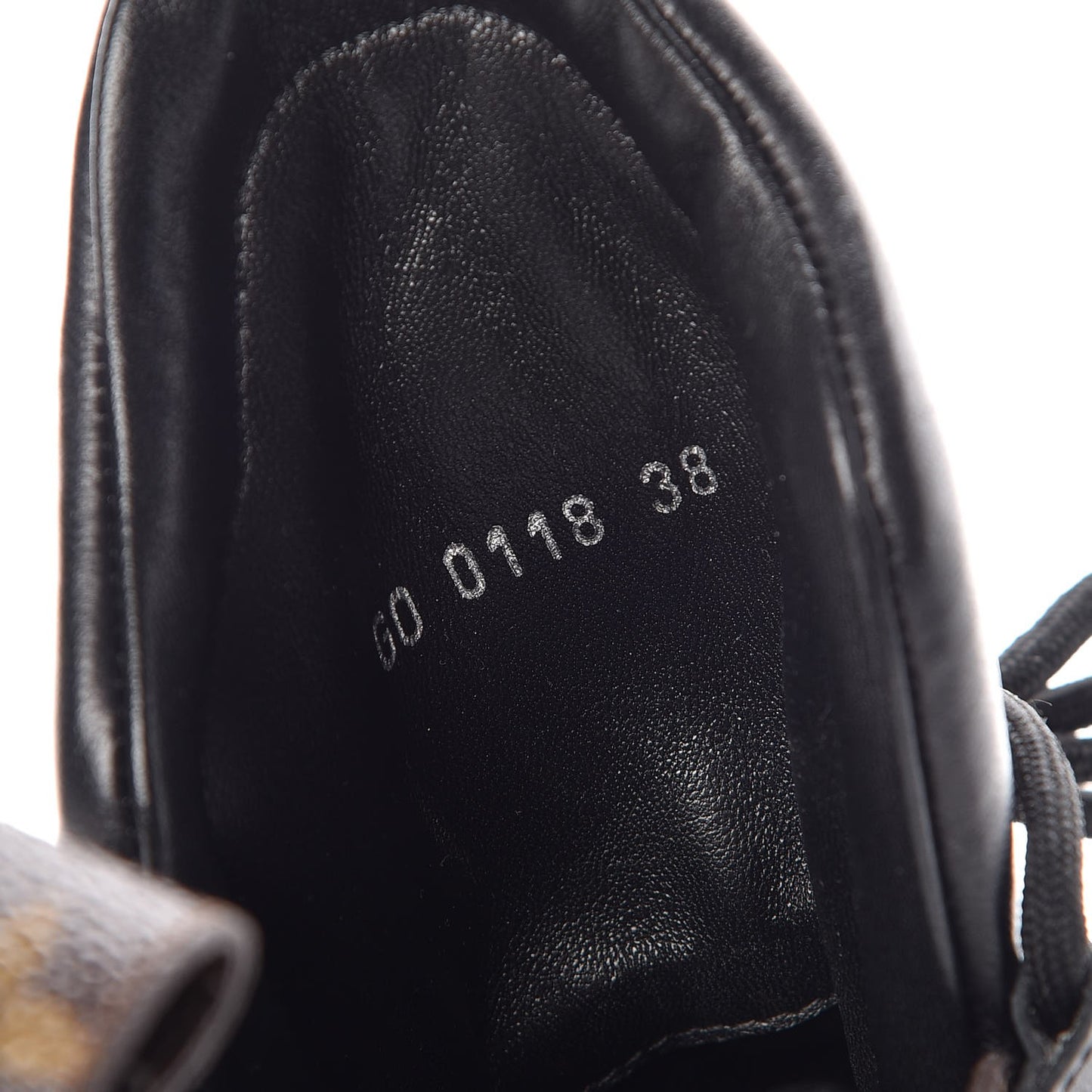 Calfskin Patent Monogram LV Archlight Sneakers 38 Black