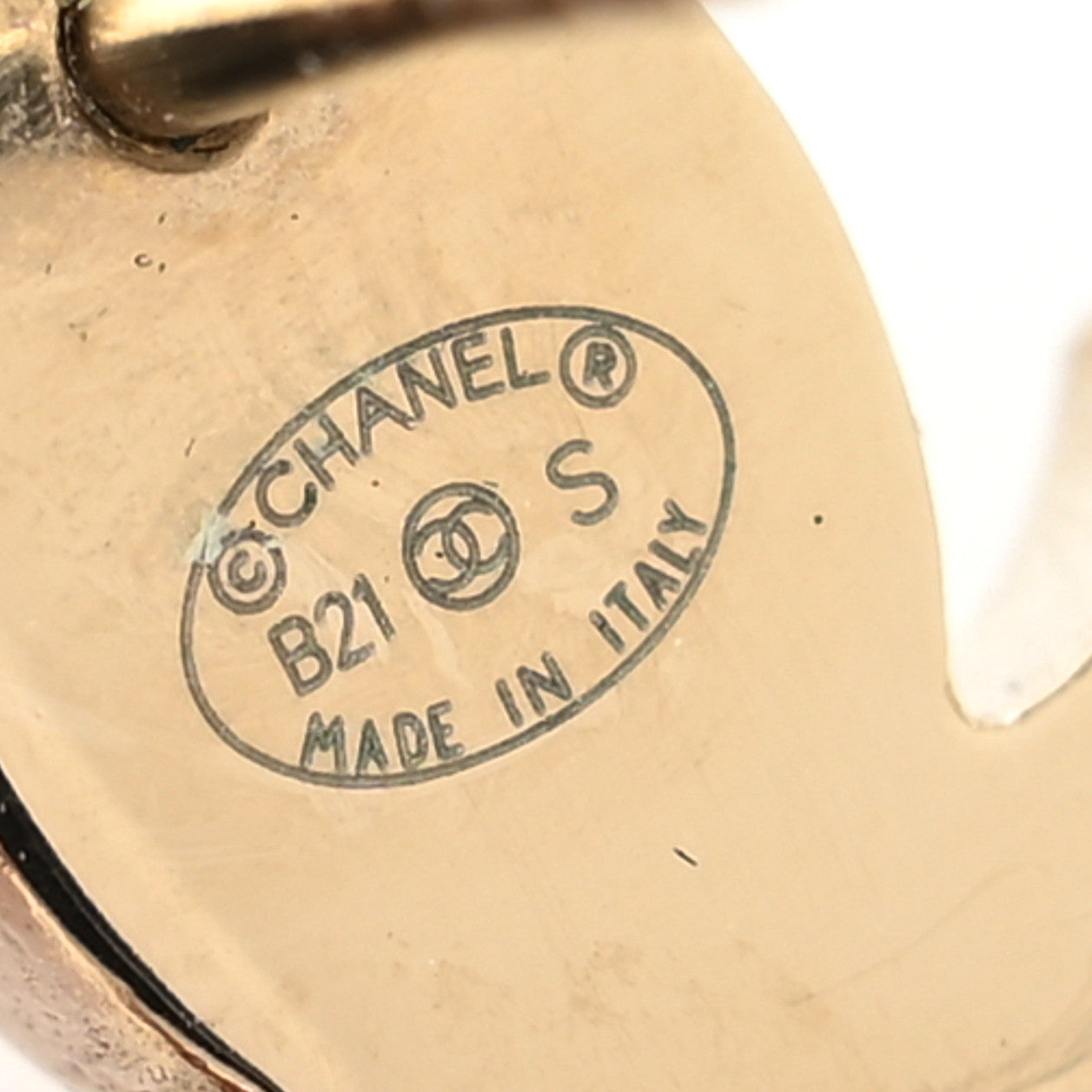 Chanel Metal CC Turnlock Earrings Gold 4 of 4