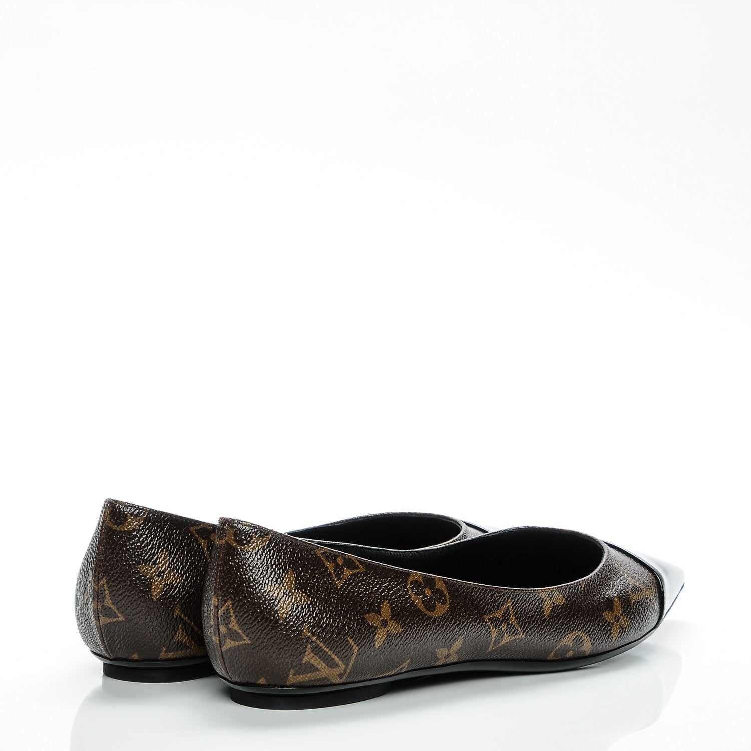 Louis Vuitton Patent Monogram Fetish Ballerina Flats 39.5 4 of 7