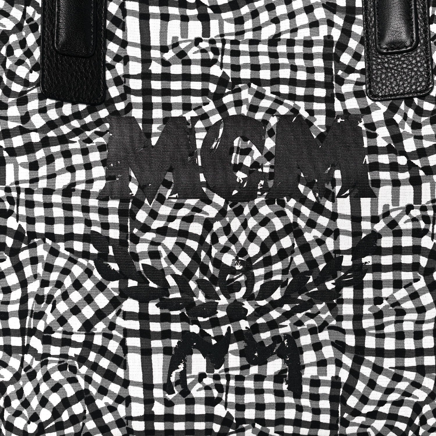 MCM Visetos Medium Liz Reversible Shopper Tote Black 15 of 19