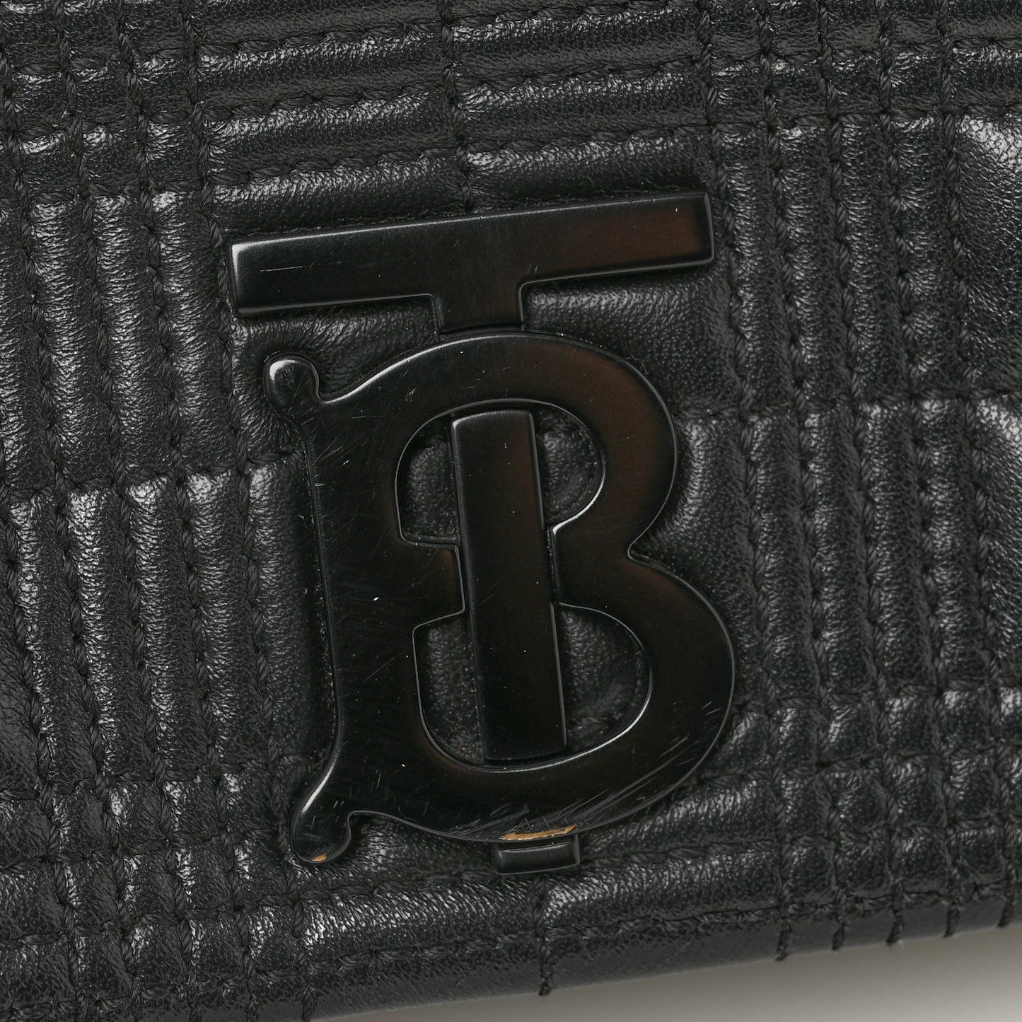 Lambskin Quilted Small Lola Bag Black