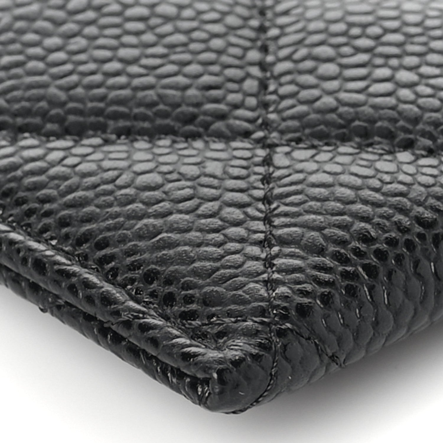 Chanel Caviar Quilted Card Holder Black 9 of 11