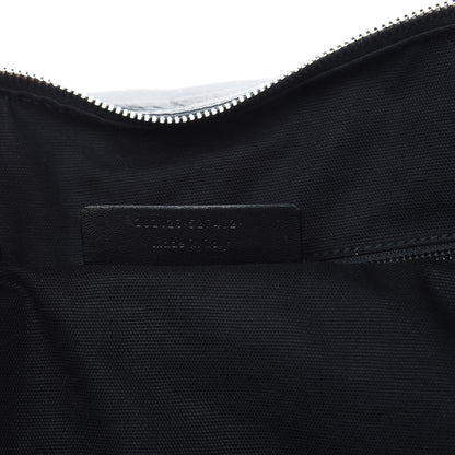 Saint Laurent Calfskin Sac Hamptons Weekender Bag Black 7 of 12