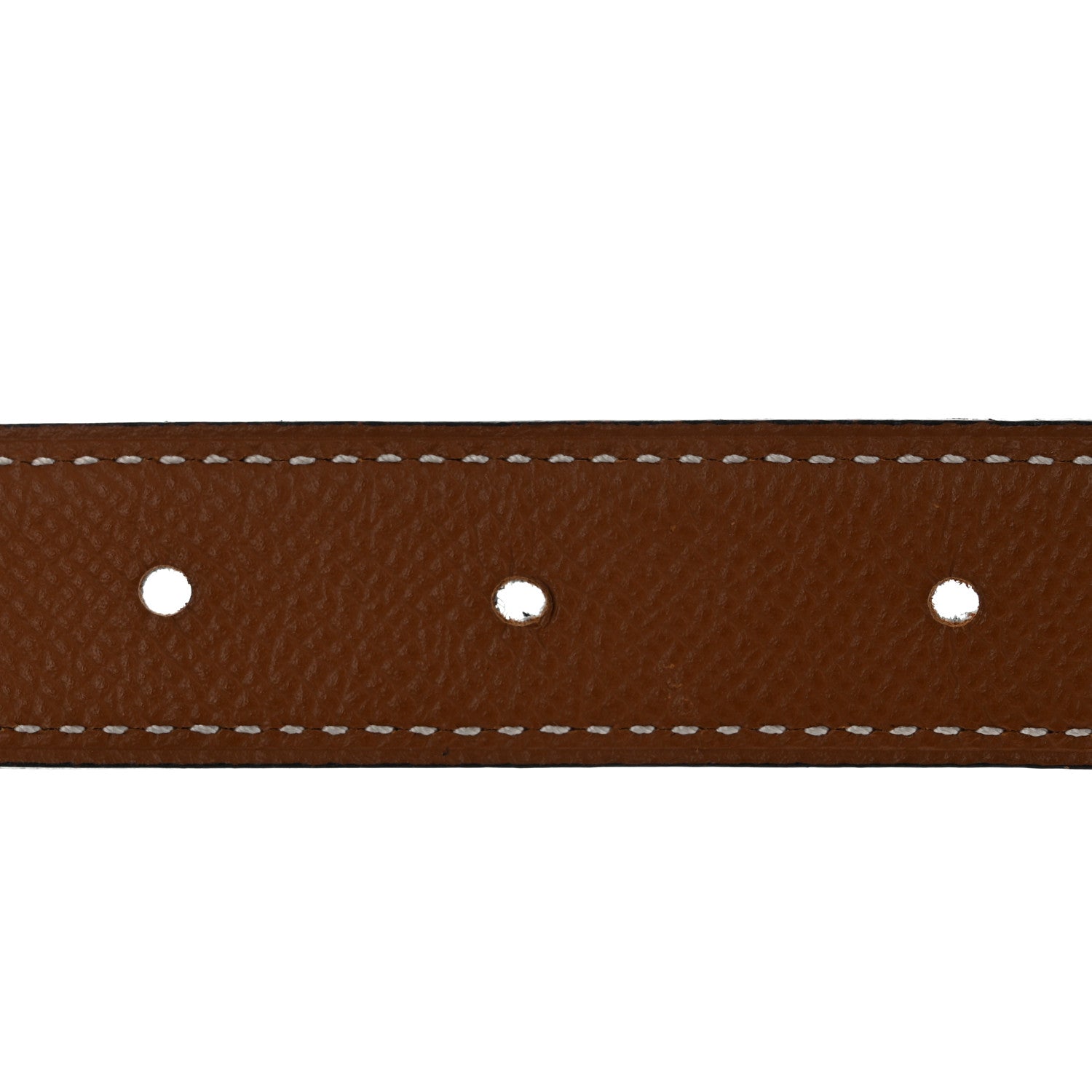 Hermes Swift Epsom 24mm Mini H Belt 85 34 Black Gold 4 of 6